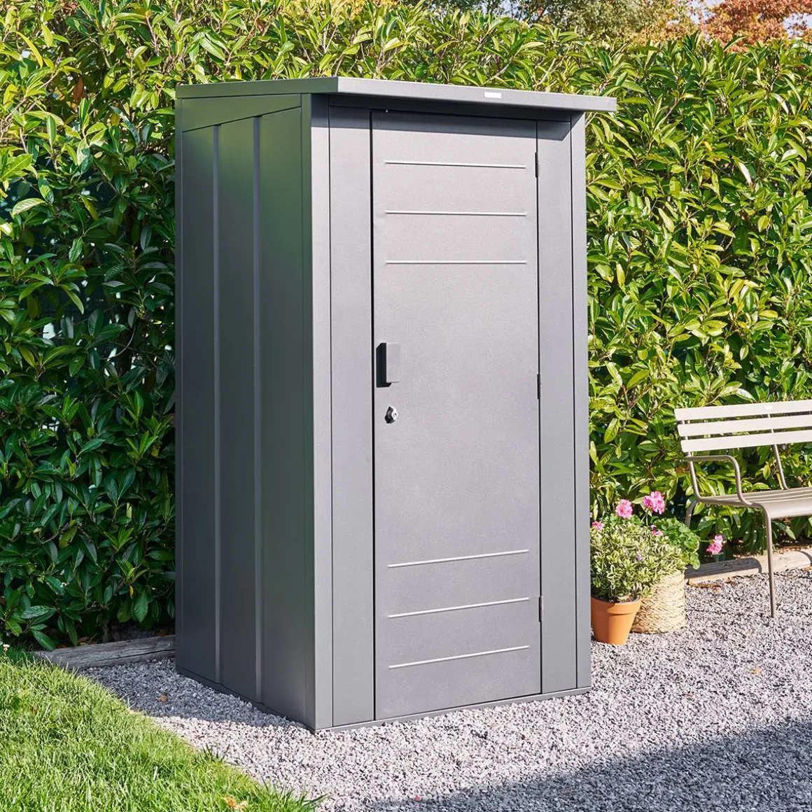 Armoire de jardin FORGIA Graphite