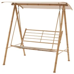 Balancelle de jardin BAROE Beige