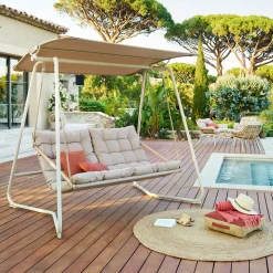Balancelle de jardin PAOPAO Argile
