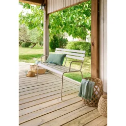 Banc de jardin GREENSBORO Argile
