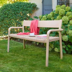 Banc de jardin WOOKY Beige