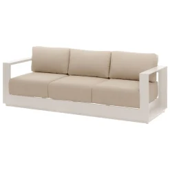 Canapé de jardin ALLURE Avoine / Beige Zébrano