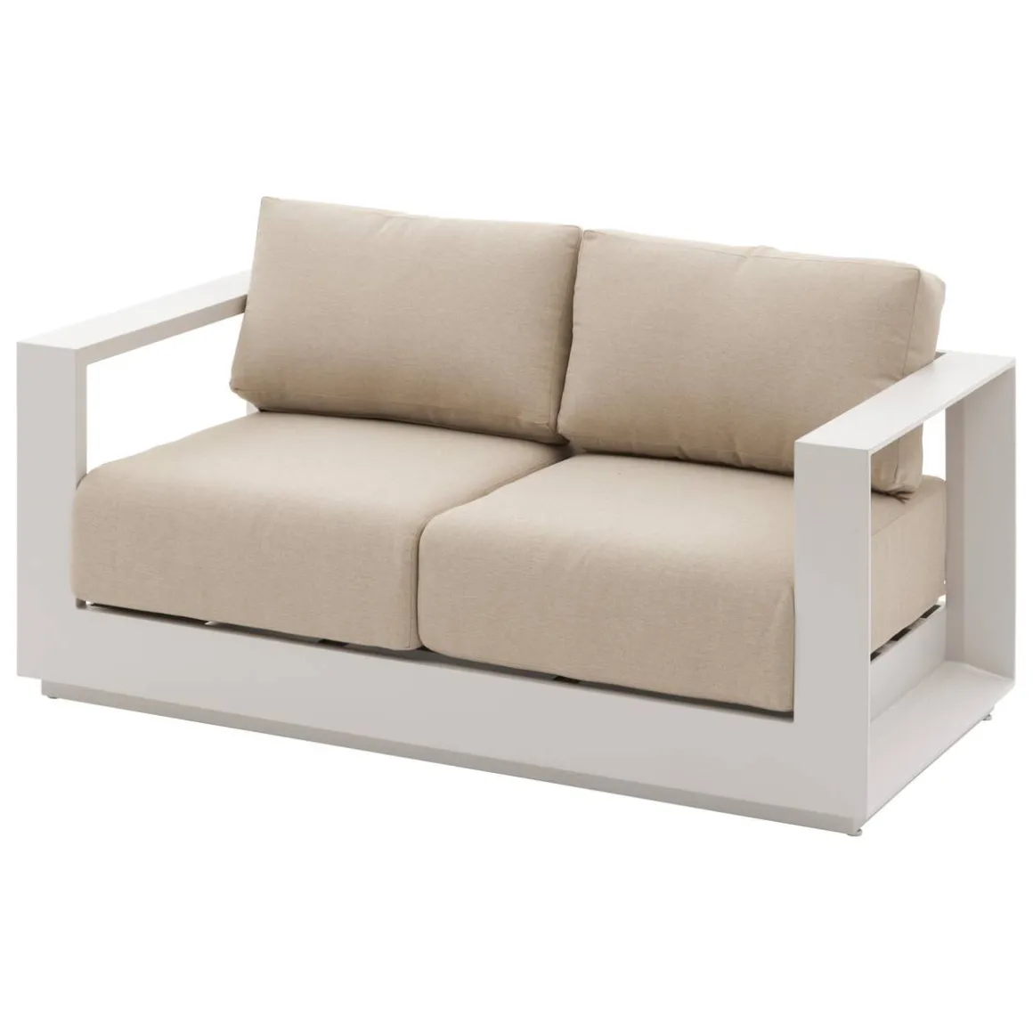 Canapé de jardin ALLURE Avoine / Beige Zébrano