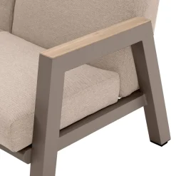 Canapé de jardin AXIOME Praline & Beige
