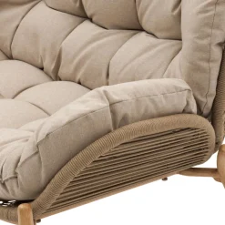 Canapé de jardin MELOANE Beige
