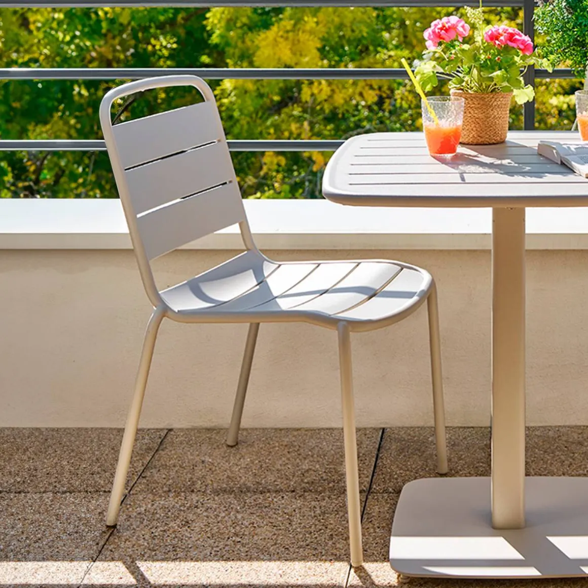 Chaise de jardin ALEGORIA Argile