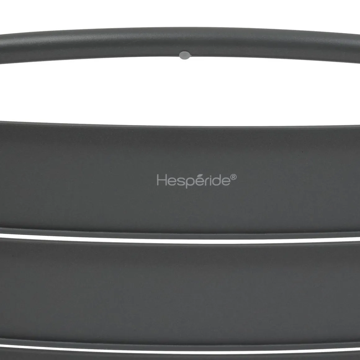 Chaise de jardin empilable ALEGORIA Graphite