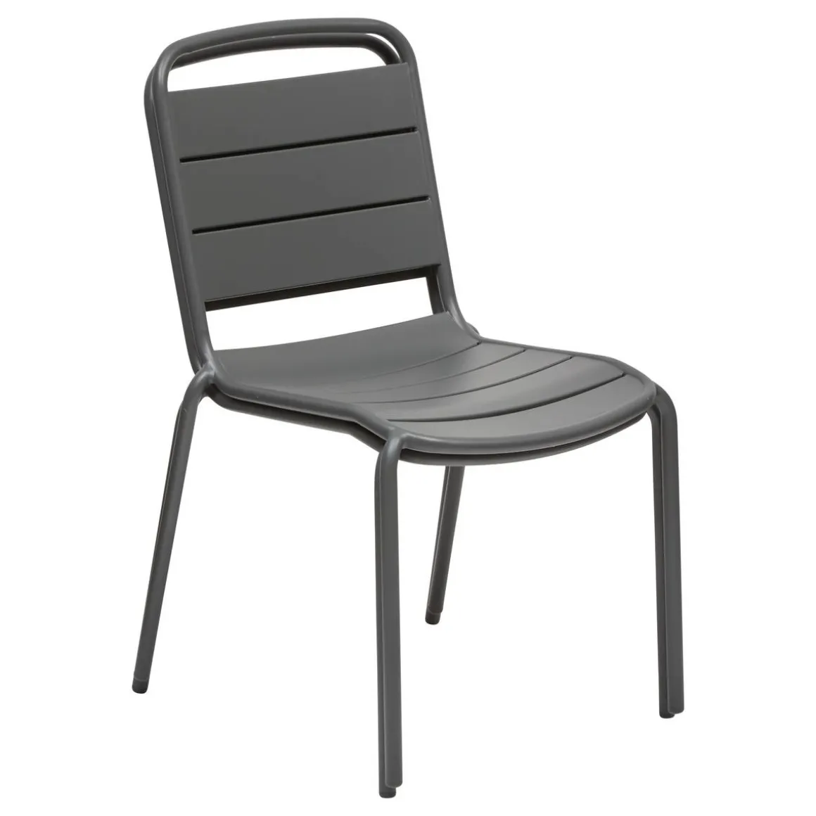 Chaise de jardin empilable ALEGORIA Graphite