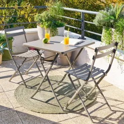 Chaise de jardin pliante GREENSBORO Café