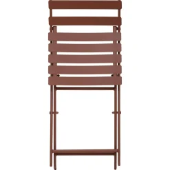 Chaise de jardin pliante GREENSBORO Acajou