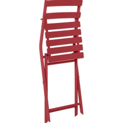 Chaise de jardin pliante GREENSBORO Groseille