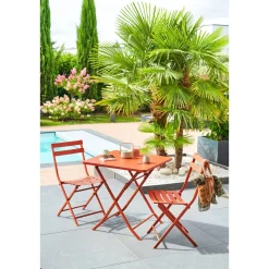 Chaise de jardin pliante GREENSBORO Ambre