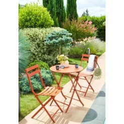 Chaise de jardin pliante GREENSBORO Ambre