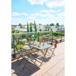Chaise de jardin pliante GREENSBORO Vert laurier