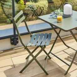 Chaise de jardin pliante GREENSBORO Vert laurier
