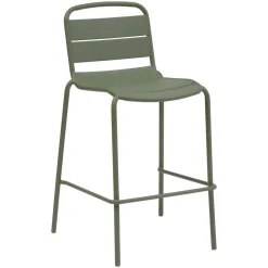 Chaise haute de jardin ALEGORIA Vert laurier