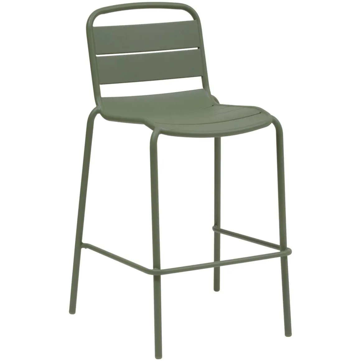 Chaise haute de jardin ALEGORIA Vert laurier