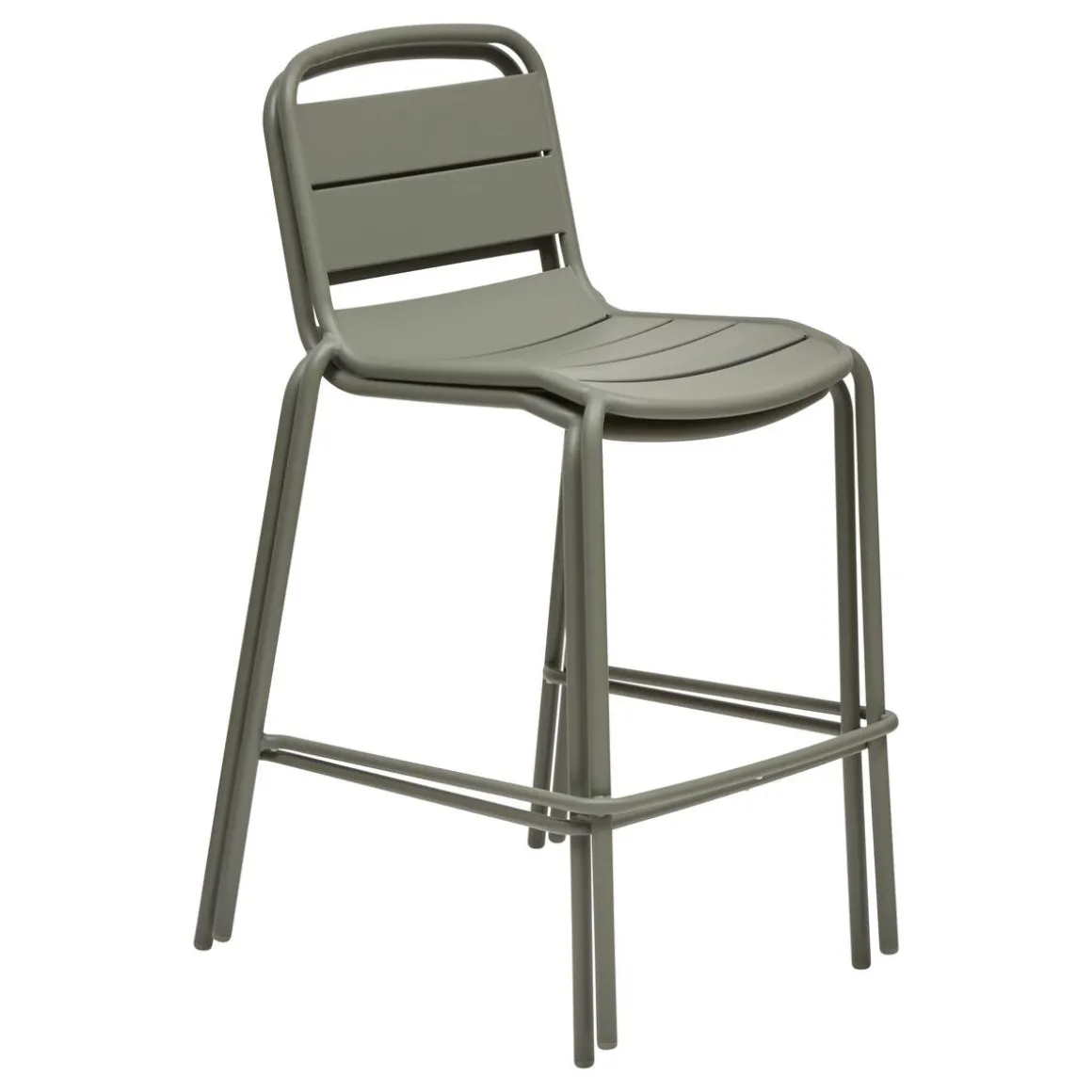 Chaise haute de jardin ALEGORIA Vert laurier
