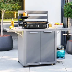 Chariot de jardin pour plancha OXYANA Graphite