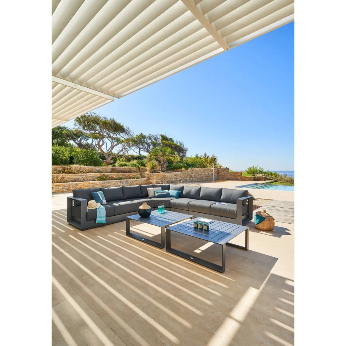 Chauffeuse de jardin ALLURE Graphite