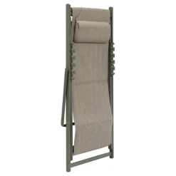 Chilienne de jardin pliable LUNIVIA Vert laurier