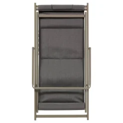 Chilienne de jardin pliable LUNIVIA Café