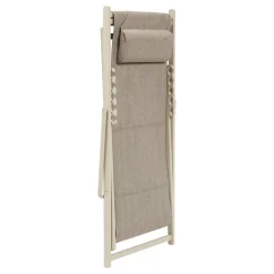 Chilienne de jardin pliable LUNIVIA Argile