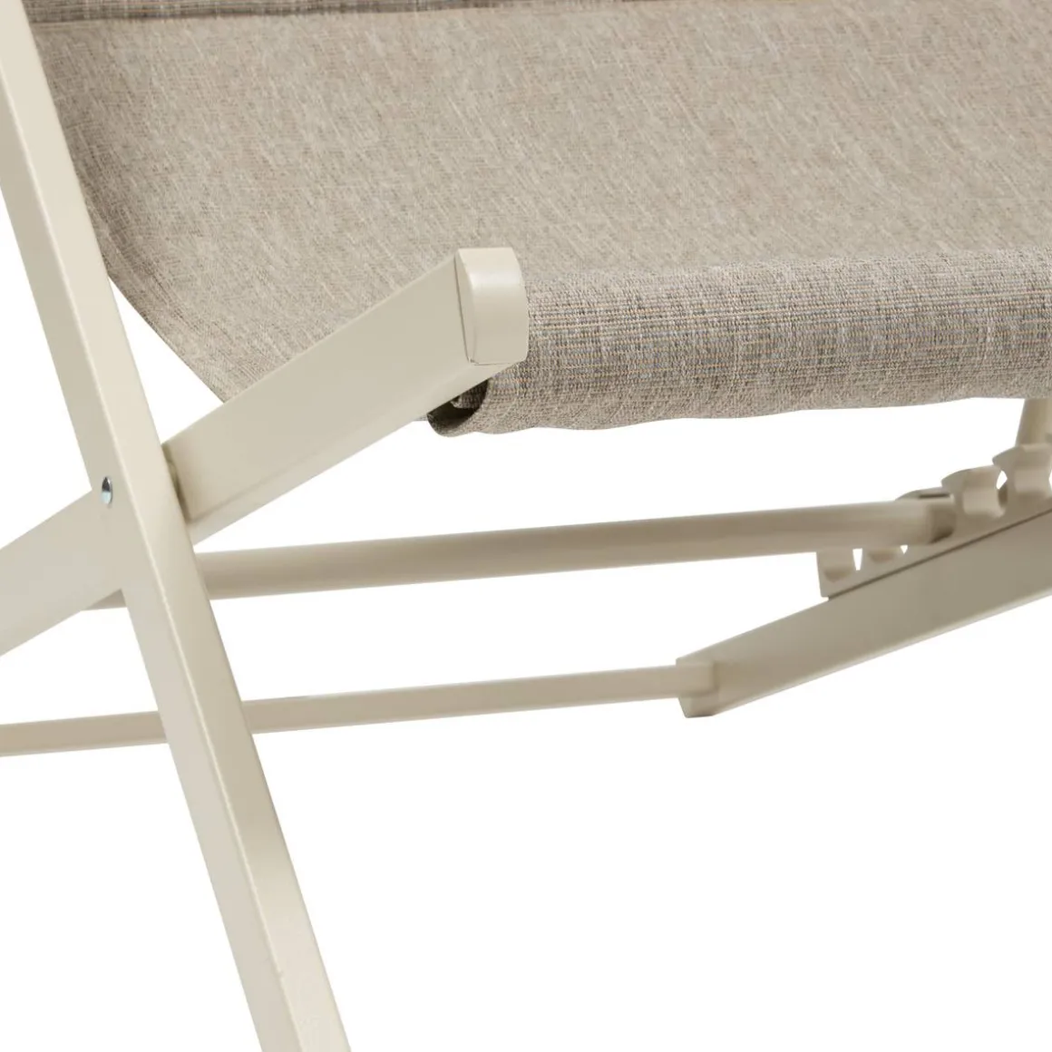 Chilienne de jardin pliable LUNIVIA Argile