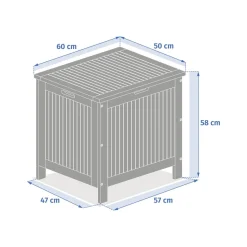Coffre de rangement Beige