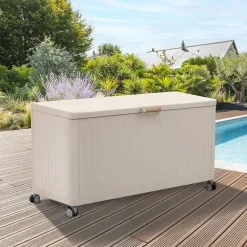 Coffre de rangement EDENIO Argile