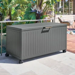 Coffre de rangement EDENIO Graphite