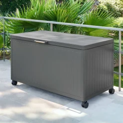 Coffre de rangement EDENIO Graphite