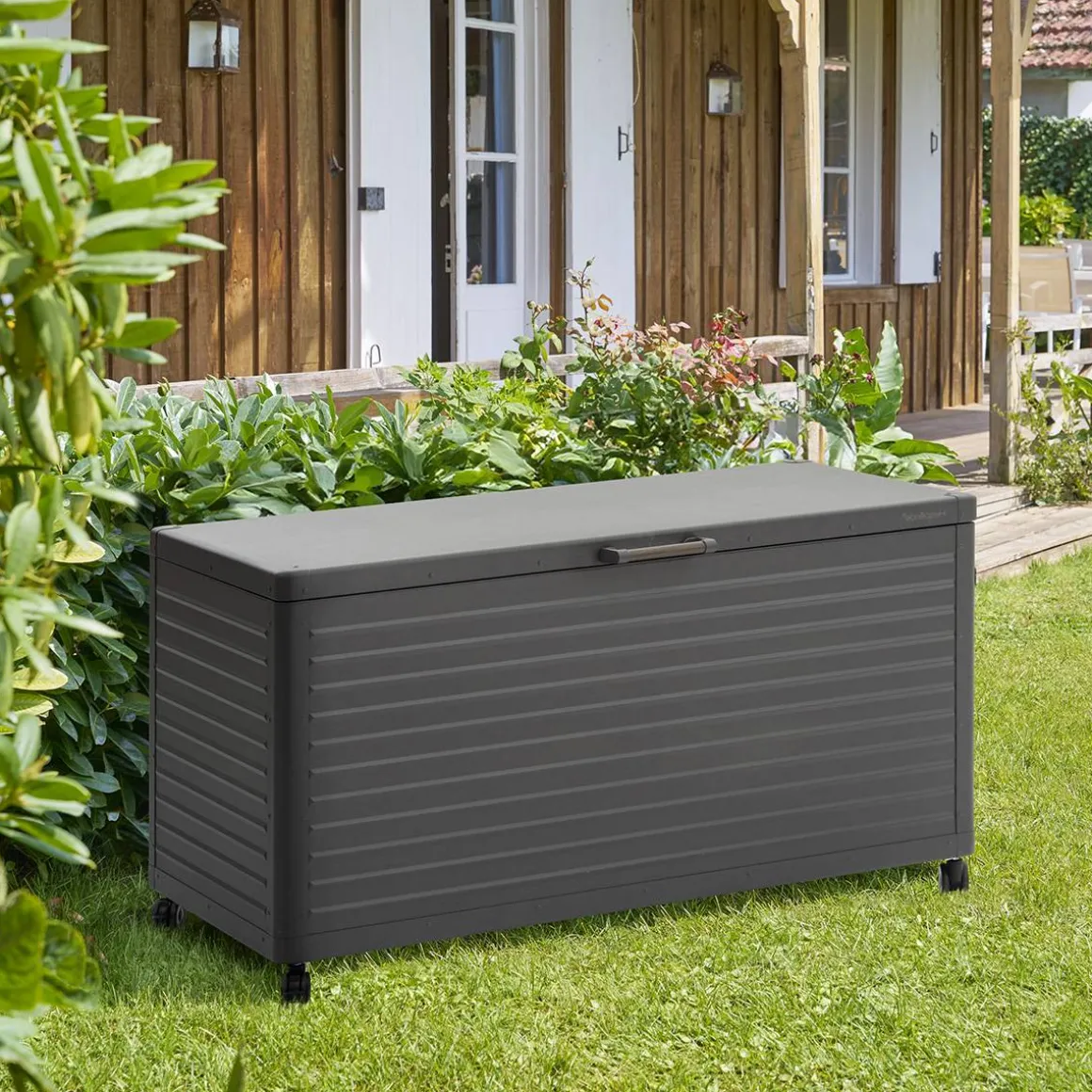 Coffre de rangement EDENIO Graphite