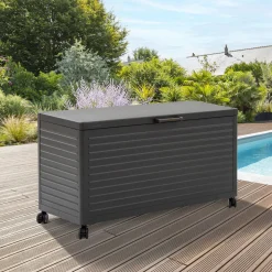 Coffre de rangement EDENIO Graphite
