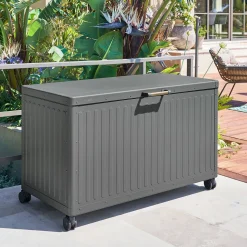 Coffre de rangement EDENIO Graphite