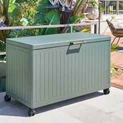 Coffre de rangement EDENIO Vert Laurier