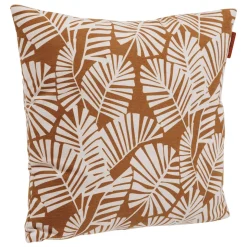 Coussin déco d'extérieur FYLIE Palmier & Camel