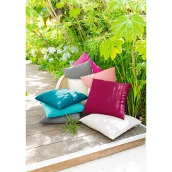 Coussin déco d'extérieur KORAI Ardoise