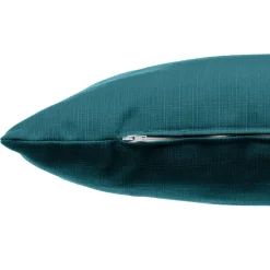 Coussin déco d'extérieur KORAI Bleu canard