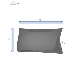 Coussin déco d'extérieur KORAI Blé