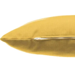 Coussin déco d'extérieur KORAI Jaune moutarde