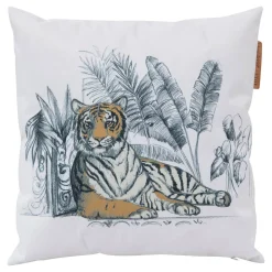 Coussin déco d'extérieur MAORIA motif Tigre