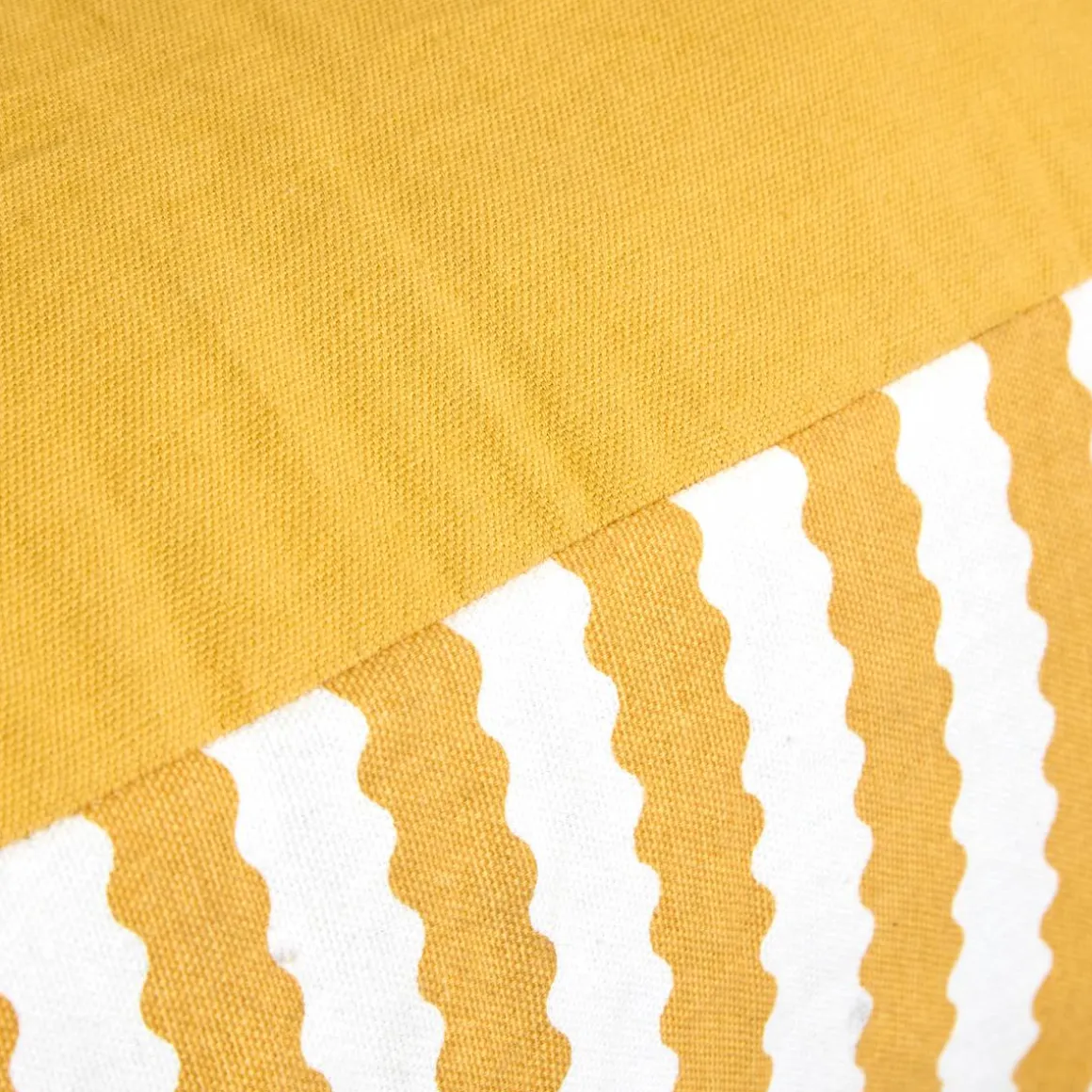 Coussin de sol d'extérieur rectangulaire POOLSIDE Jaune