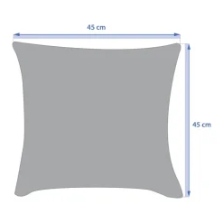 Coussin de sol KORAÏ Acajou