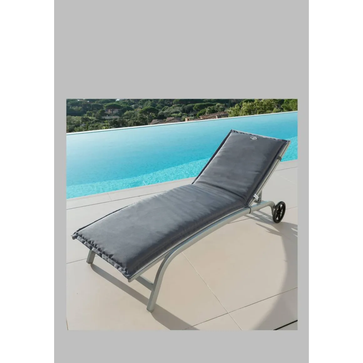 Coussin de transat KORAI Ardoise