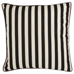 Coussin d'extérieur carré THE PALM RESORT Noir & Blanc