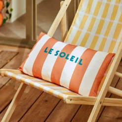 Coussin d'extérieur rectangulaire POOLSIDE Terracotta
