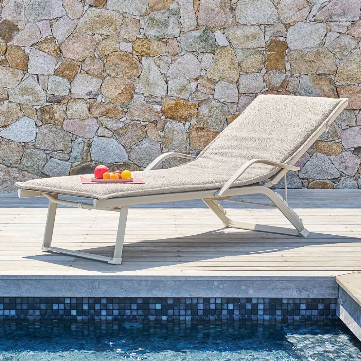 Coussin pour transat SOLFIA Blé