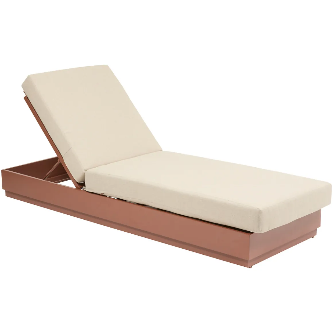 Ensemble lit piscine ALLURE + table d’appoint VENUZIA Acajou