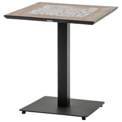 Ensemble table de bistro LAMBADA + 2 chaises empilables RIU Graphite